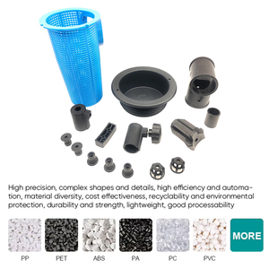 ชิ้นส่วนพลาสติกฉีดขึ้นรูปคุณภาพสูง ทนไฟ ผลิตตามมาตรฐาน RoHS สำหรับอุปกรณ์ไฟฟ้า - Product Image 3