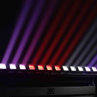 Barre lumineuse LED RGBW 12x40w Pixel Beam Zoom Wash LED Bar Moving Head Light pour Night Club DJ