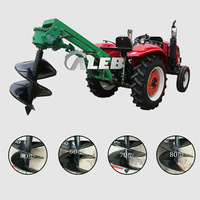 Pelle à trous à 3 points de haute qualité pour tracteur trou de plantation d'arbres ferme tarière de terre/perceuse au sol/pelle à trous