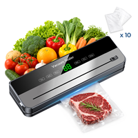 65kPa 30cm coupe-sac sec humide base amovible ecran LED menage machine sous vide soudeuse emballage alimentaire