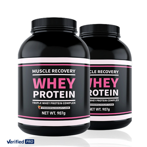 100% Proteína de Suero de Leche Dorada con Sabor a Chocolate para Antes del Entrenamiento, Polvo <span class=keywords><strong>Universal</strong></span> para Aumentar de Peso - Product Image 3