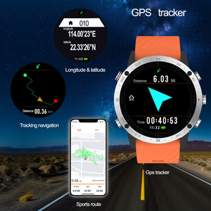 <span class=keywords><strong>Montre</strong></span> connectée sportive Sunroad G5 PRO GPS, tracker d'activité intérieur/extérieur, fréquence cardiaque, altimètre, boussole, étanche, pour homme, fournisseur - Product Image 1