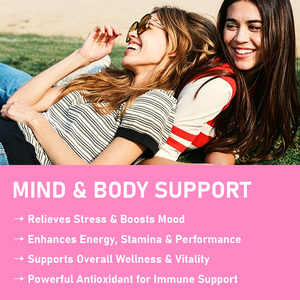 Capsules de Rhodiola Rosea de haute qualité avec extrait végétal de 500 mg, favorisent l'équilibre de l'humeur, capsules alimentaires 100 % naturelles - Product Image 6