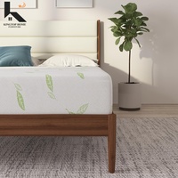 Matelas en mousse à mémoire de forme rafraîchissante pour hôtel 5 étoiles, taille Queen, prix compétitif, vente en gros, faible MOQ