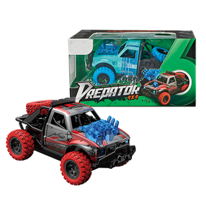 Modèle de voiture miniature 1:36 4x4 4WD avec éjection de la capote avant, lumière et musique, voiture en alliage métallique à tirer en arrière, tout-terrain pour enfants - Product Image 5