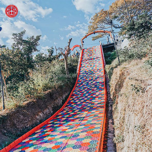 Tobogán Arcoíris para Niños, Juego Familiar para Parques de Diversiones y Patios de Recreo, Resistente a la Intemperie, Fácil de Instalar - Product Image 2