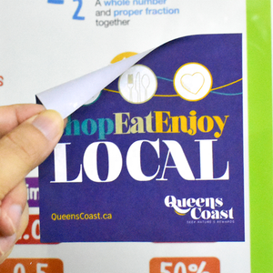 Waterproof <strong>Static</strong> <strong>Cling</strong> Sticker Decals Window Car Glass Double Side Reversed <strong>Vinyl</strong> Custom Logo Window Stickers for Business - Product Image 5