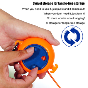 Corde à linge réglable et rétractable pour l'extérieur, portable pour le voyage - Product Image 5
