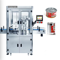 Machine de scellage de canettes en aluminium pour boissons - Entièrement automatique, fonctionnement à grande vitesse - Machine de scellage et d'emballage alimentaire