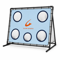 Filet de cible portable pour le football américain avec 5 poches de récupération pour l'entraînement de la précision des passes