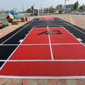 Revêtement <span class=keywords><strong>de</strong></span> sol <span class=keywords><strong>de</strong></span> basketball portable certifié FIBA <span class=keywords><strong>3x3</strong></span> pour les tournois et les événements - Product Image 1