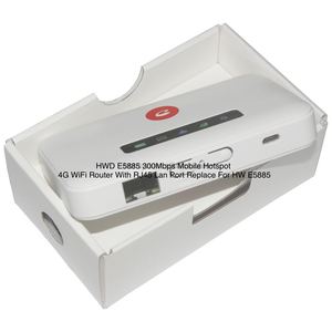 Hwd E5885 300Mbps Di Động Hotspot <span class=keywords><strong>4G</strong></span> <span class=keywords><strong>Wifi</strong></span> <span class=keywords><strong>Router</strong></span> RJ45 Cổng <span class=keywords><strong>LAN</strong></span> SOHO Tường Lửa VPN QOS 1000Mbps Thay Thế Cho Hw E5885 - Product Image 6