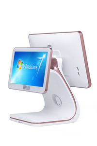 Caja Registradora para Restaurante, Sistema POS con Pantalla Táctil, Sistemas POS <span class=keywords><strong>de</strong></span> 15.6 Pulgadas con Pantalla Dual, Tableta Windows Todo en Uno, Máquina <span class=keywords><strong>de</strong></span> Sistema POS - Product Image 3