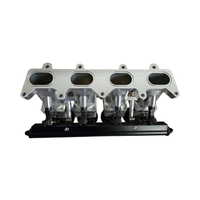 Corps d'accélérateur individuels Kit ITB modifié pour Toyota 4AGE 4A-GE 16V Red Top Small Port Full CNC Made Condition New