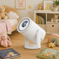 TURN1 200 lumens ANSI, design à courte focale, prend en charge la résolution 8K, interface multilingue, corps compact et léger