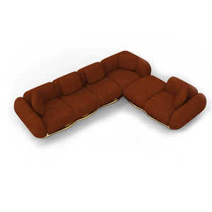 Foshan High End Art Luxury Fabric Set Luxurious Luxury Living Room DV-OPUS-BOCAS Prod High Quality Modern Living Room <b>Sofas</b> Fosh - Product Image 4