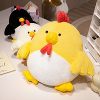 Niedliches Gefülltes Hühner-Plüschtier Weiches Flauschiges Hennen- und Hahn-Plüschtier Bauernhof-Thema Plüschfiguren für Kinder Sofa-Deko Geburtstagsgeschenk