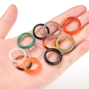 JD GEMS Großhandel Natürliche Achat-Ringe Hochwertige Edelsteinringe Ideal für Frauen und Männer zum Täglichen Tragen - Product Image 3