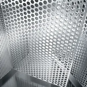 מותאם אישית מחורר גיליון מתכת מחורר רשת חור עבור שימוש כרייה חלקים מחמם יישום גדר דקורטיבית - Product Image 6