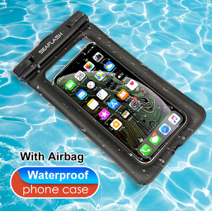 Ipx8 đạt RoHS cấp giấy chứng nhận điện thoại di động không thấm nước Pouch cao cấp TPU nổi không thấm nước điện thoại túi với armband - Product Image 2