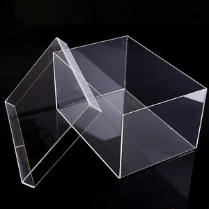 Spring Sign PMMA clear schuhe <span class=keywords><strong>Nike</strong></span> shoes case caja de zapatos de plástico acrílico zapatillas transparentes display Shoebox <span class=keywords><strong>con</strong></span> tapa - Product Image 2