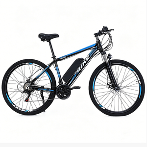 Vélo de montagne <span class=keywords><strong>électrique</strong></span> - Moteur arrière sans balais 250W, batterie lithium 36V 8Ah, cadre en aluminium, roues de 26 pouces, 21 vitesses, freins à disque - Product Image 5