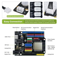 Kit Pembelajaran IoT LAFVIN ESP32 dengan ESP32 DevKit, Modul RFID, Layar LCD1602, Tutorial Terperinci, Kompatibel untuk Arduino IDE