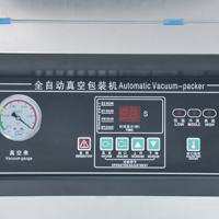 Machine d'emballage sous vide verticale pneumatique pour viande, fruits secs, noix, poulet, canard, dinde, poisson, avec film et feuille, automatique, assurance commerciale