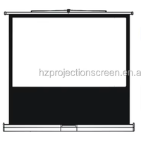 Support d'écran de projection de trépied pliable professionnel 80-150 "-Conception portable au sol avec sac de rangement
