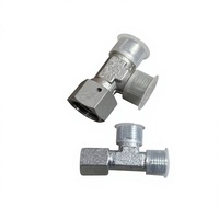 Raccord hydraulique droit sur mesure multi-spécifications en acier au carbone et acier inoxydable, adaptateur scellé