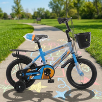 Vélo Enfant Tout-Terrain de Haute Qualité en Promotion avec Fourche en Acier, Monovitesse, Panier en Plastique, Roues d'Apprentissage 12-18 pouces, Capacité de Charge 70 kg