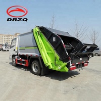 Compact de déchets, 50 w, 20 mètres cubes, Compression, collecte des déchets, camion