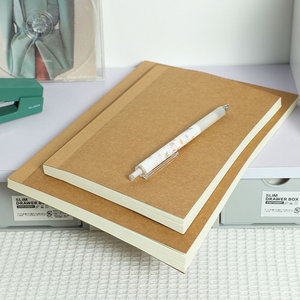 Cuaderno de Papel Kraft Extra Grueso B5 al por Mayor de Fábrica, Simple, 100 <span class=keywords><strong>Hojas</strong></span>, Líneas Horizontales Gruesas y Ampliadas, Cuaderno <span class=keywords><strong>A5</strong></span> - Product Image 4