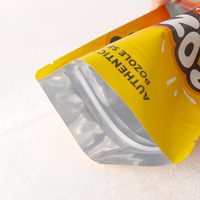 Sacs refermables personnalisables de qualité alimentaire avec fermeture éclair, pochettes verticales pour l'emballage de bonbons, friandises et snacks