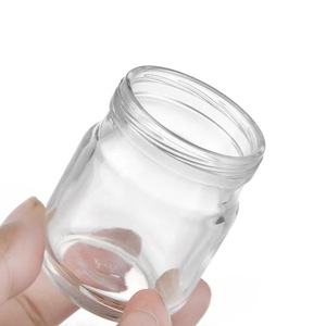 Luftdichte Aufbewahrung von Babynahrung Transparente Gläser Premium-Glasflaschen mit PT-Kappe für hausgemachtes, stapelbares Design aus Püree milch und Marmelade - Product Image 5