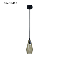 Lustre suspendu en verre de style nordique moderne, luminaires décoratifs industriels pour cuisine, restaurant, îlot