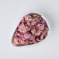 2025 meilleur thé biologique séché fleur de cerisier rose floraison saveur fraîche thé santé dans un emballage en vrac