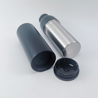 Botella Térmica de Acero Inoxidable 304 de Grado Alimenticio de 20 oz, Doble Pared, Aislada al Vacío, Portátil para Camping, Tapa Antiderrames, Mantiene la Temperatura de 12 a 24 Horas
