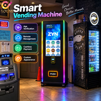 Machines distributrices de ZYN SNUS pour discothèques avec paiement sans contact NFC et contrôle cloud