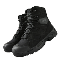 Bottes tactiques montantes imperméables pour hommes, idéales pour la randonnée et le travail en milieu désertique – Vente en gros