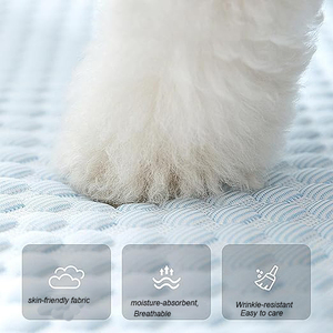 Custom Pet Cooling Mat Breathable Summer <b>Bed</b> For Indoor Dogs And Cats Durable Washable Sleeping <b>Pad</b> Wholesale Pet Cooling Mat - Product Image 4