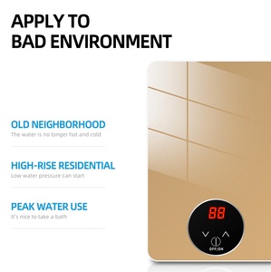 Calentador de agua eléctrico sin tanque, mejor venta al por mayor, a buen <span class=keywords><strong>precio</strong></span>, calefacción instantánea para ducha, cocina y baño - Product Image 6