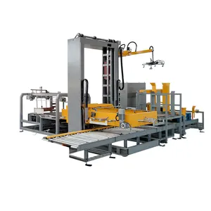 Automatic Low Level Palletizer Palletizing Machine for Cartons Boxes Cases