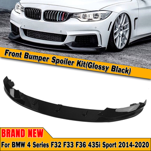 Spoiler Anteriore Nero per <span class=keywords><strong>BMW</strong></span> <span class=keywords><strong>Serie</strong></span> <span class=keywords><strong>4</strong></span> F32 F33 F36 M Sport 2014-2015 - Product Image 2