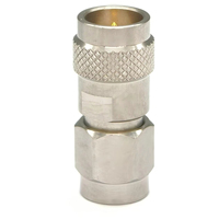 Adaptateur coaxial RF haute fréquence en acier inoxydable QSMA/SMA-JJG 50 ohms, connecteur coaxial à ondes millimétriques