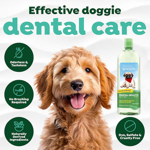Natural Safe Pet Limpieza bucal Enjuague bucal Perros Gatos Cuidado dental Fórmula Aditivo de agua 32OZ Etiqueta privada - Product Image 4