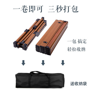 โต๊ะพับอลูมิเนียมอัลลอยด์ 120x60x45 ซม. แบบพกพาสำหรับตั้งแคมป์ปิกนิกกลางแจ้ง ดีไซน์ฐานแบบไขว้ - Product Image 4