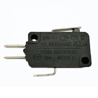 Micro-interrupteur DV16 avec rivet Contact argent 16A250V point limite de course interrupteur dynamique à réinitialisation automatique
