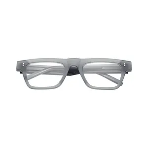 Großhandel Hochwertige Vintage Classic Custom Logo Männer Frauen Dicke Acetat Rahmen Brillen Optische Brille Brillen
