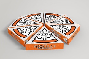 Caja de rebanadas de <span class=keywords><strong>Pizza</strong></span> personalizada Crepes Cono de gofres Caja de papel de embalaje <span class=keywords><strong>Pizza</strong></span> To <span class=keywords><strong>Go</strong></span> Embalaje Triángulo Caja de <span class=keywords><strong>Pizza</strong></span> - Product Image 5